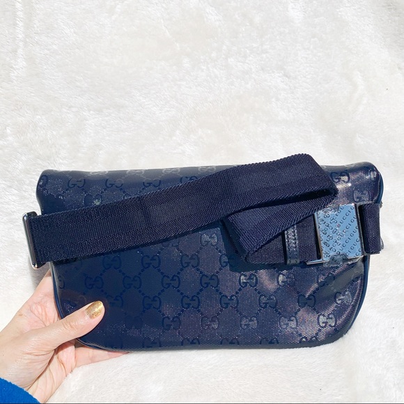 NWT Authentic Gucci GG Plus Zip Belt Purse Bag - Picture 2 of 10